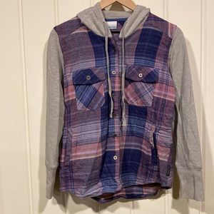Columbia Hooded Flannel